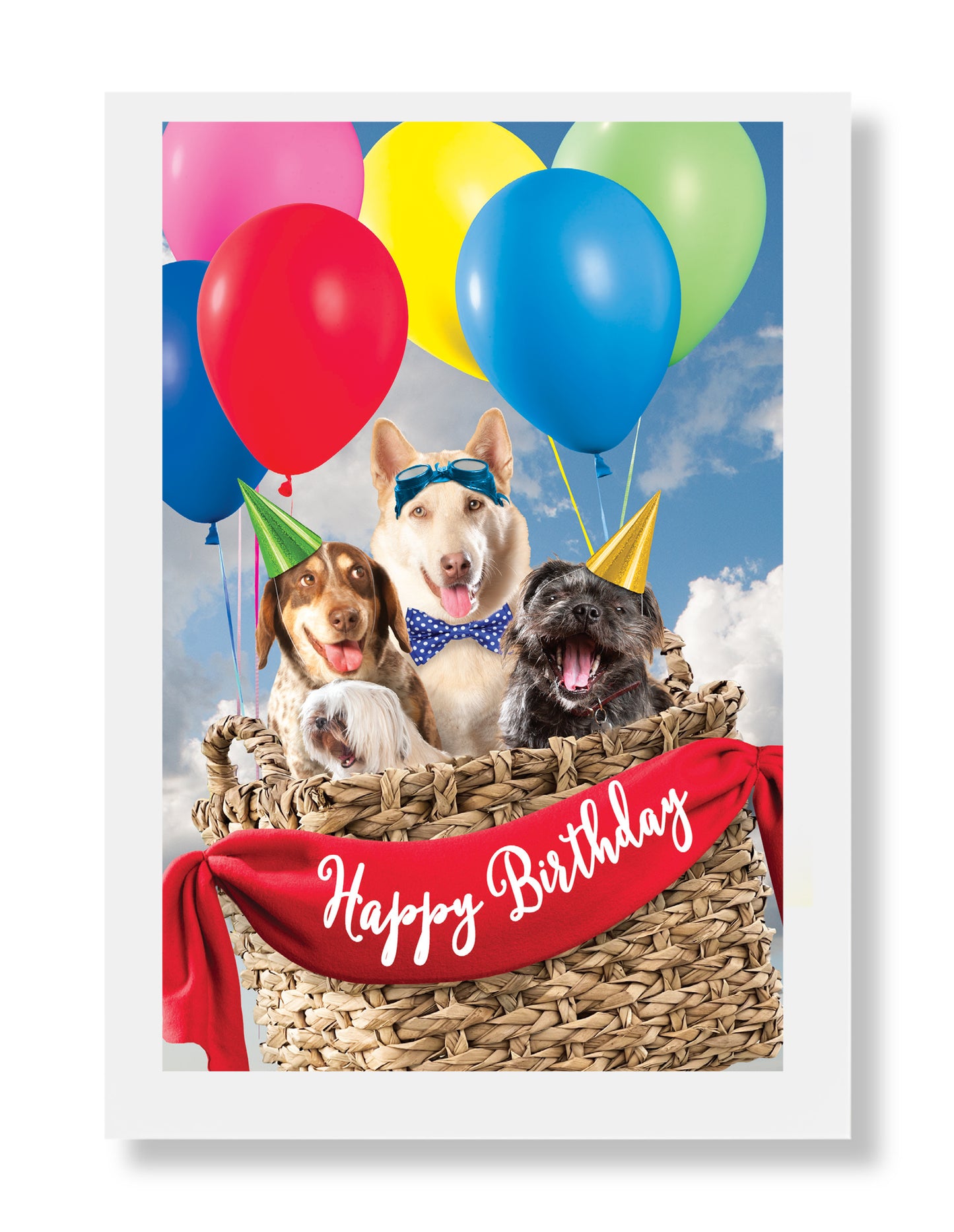 Pete, Booger, Rambler and Ron Birthday Greeting Card