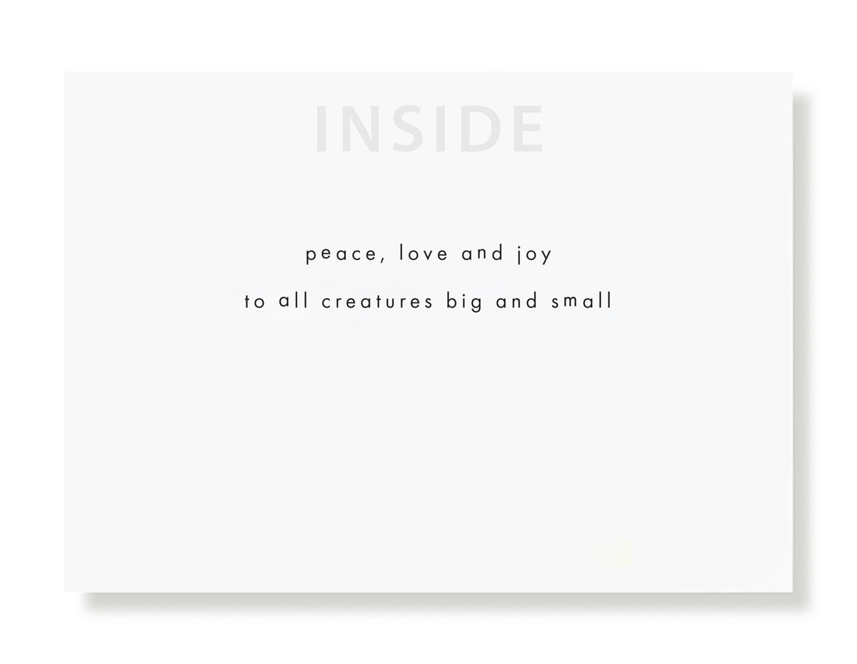 Pepper, Jinx, Trio...Greeting Card- Holiday 10 Pack