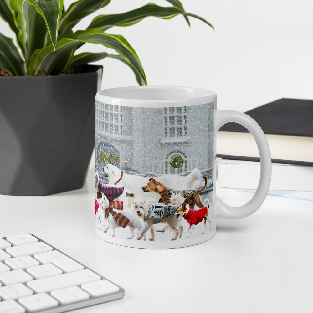 Winter Walkers...Holiday Mug