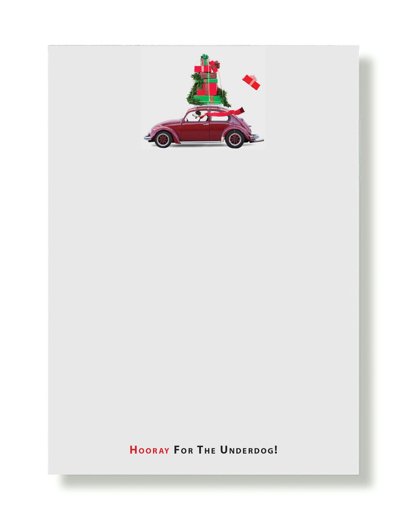 Mocha Holiday Notepad