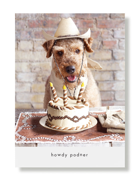Lulu Trixie Belle Birthday Greeting Card