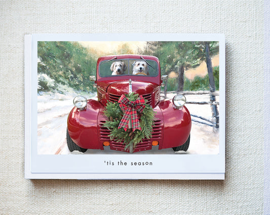 Beauty and Willis Greeting Card - Holiday 10 Pack