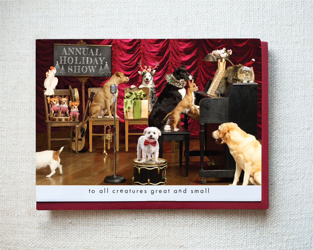 Bibi, Mango, Princessa...Greeting Card - Holiday 10 Pack