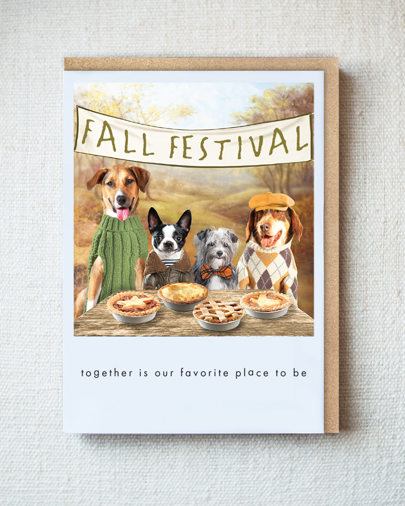 Ranger, Shorty, Cosmo and Pete Greeting Card - Holiday 10 Pack