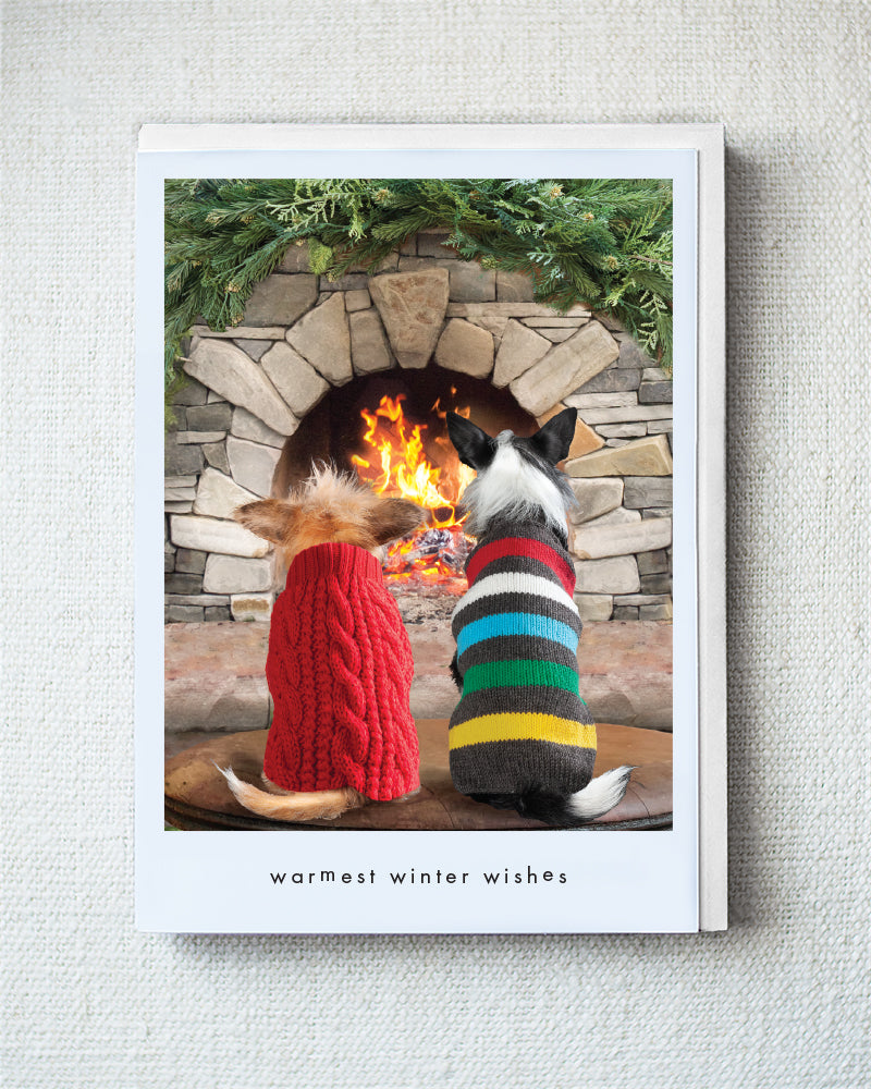 Cozy Winter Yeti Greeting Card – Frog & Toad Press