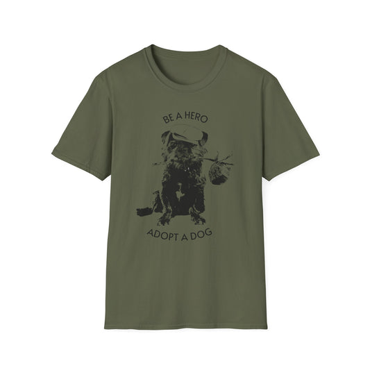 Be A Hero, Ron wBindle - Cotton T-Shirt