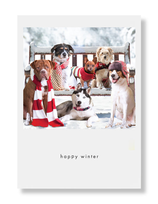 Pi, Ozzy, Ice, Rudy, Murphy And Davis Greeting Card
