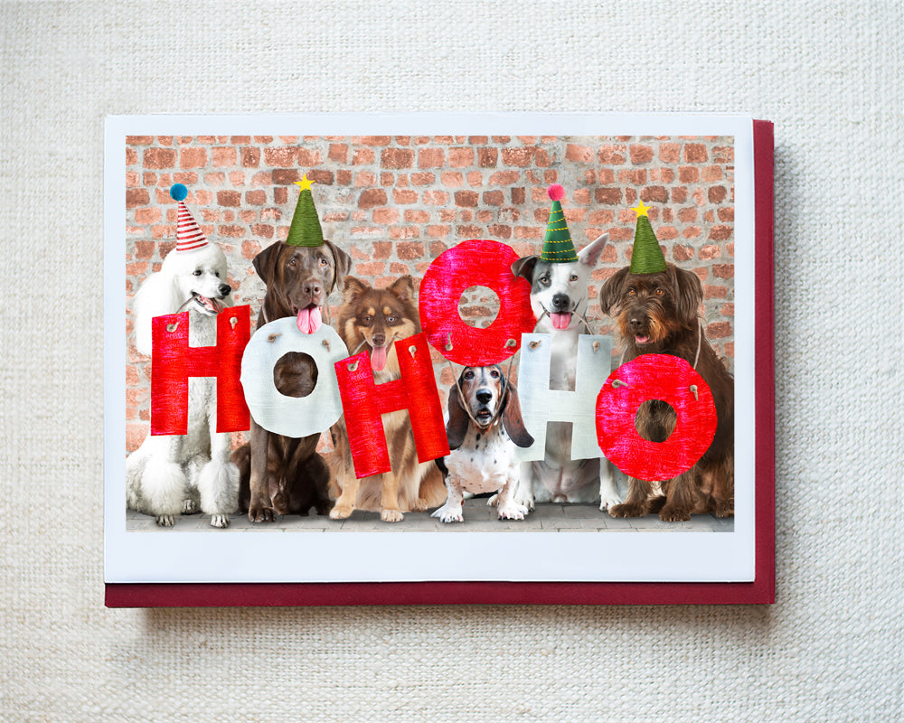 Priscilla, Cooper, Romeo...Greeting Card - Holiday 10 Pack