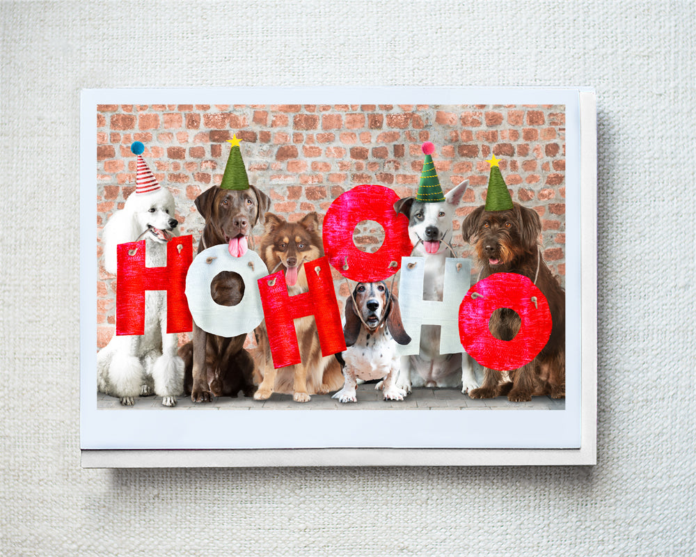 Priscilla, Cooper, Romeo...Greeting Card - Holiday 10 Pack