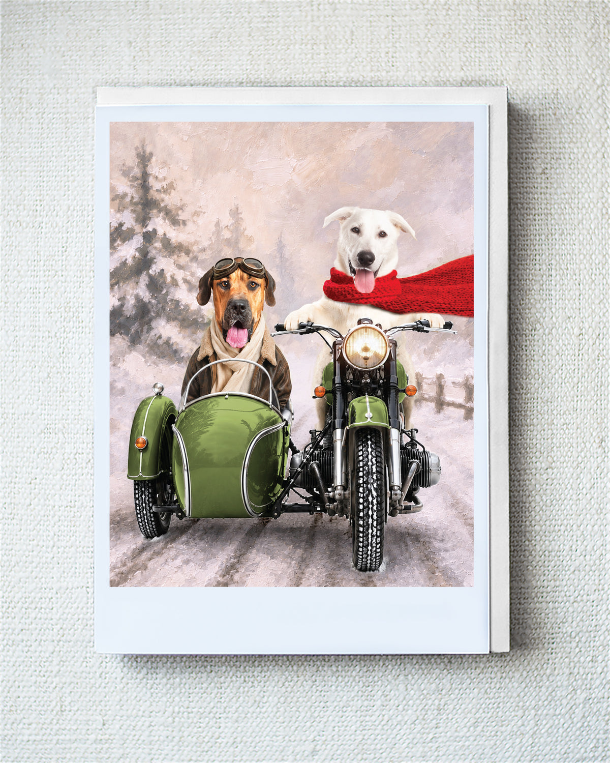 Fred and Hudson Greeting Card - Holiday 10 Pack