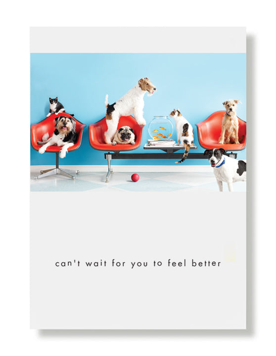 Waiting Room Get Well Card
