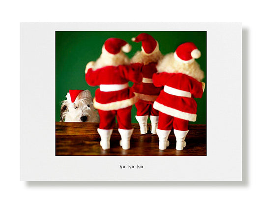 Buster Santas Greeting Card