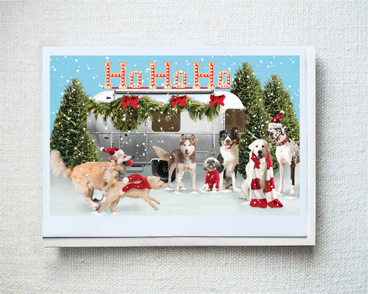 Sally, Murphy, Louise, Linus, Benson, Sunshine and Momo Greeting Card - Holiday 10 Pack